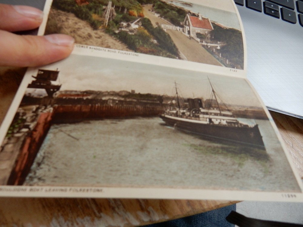 LETTERCARD VGC FOLKESTONE