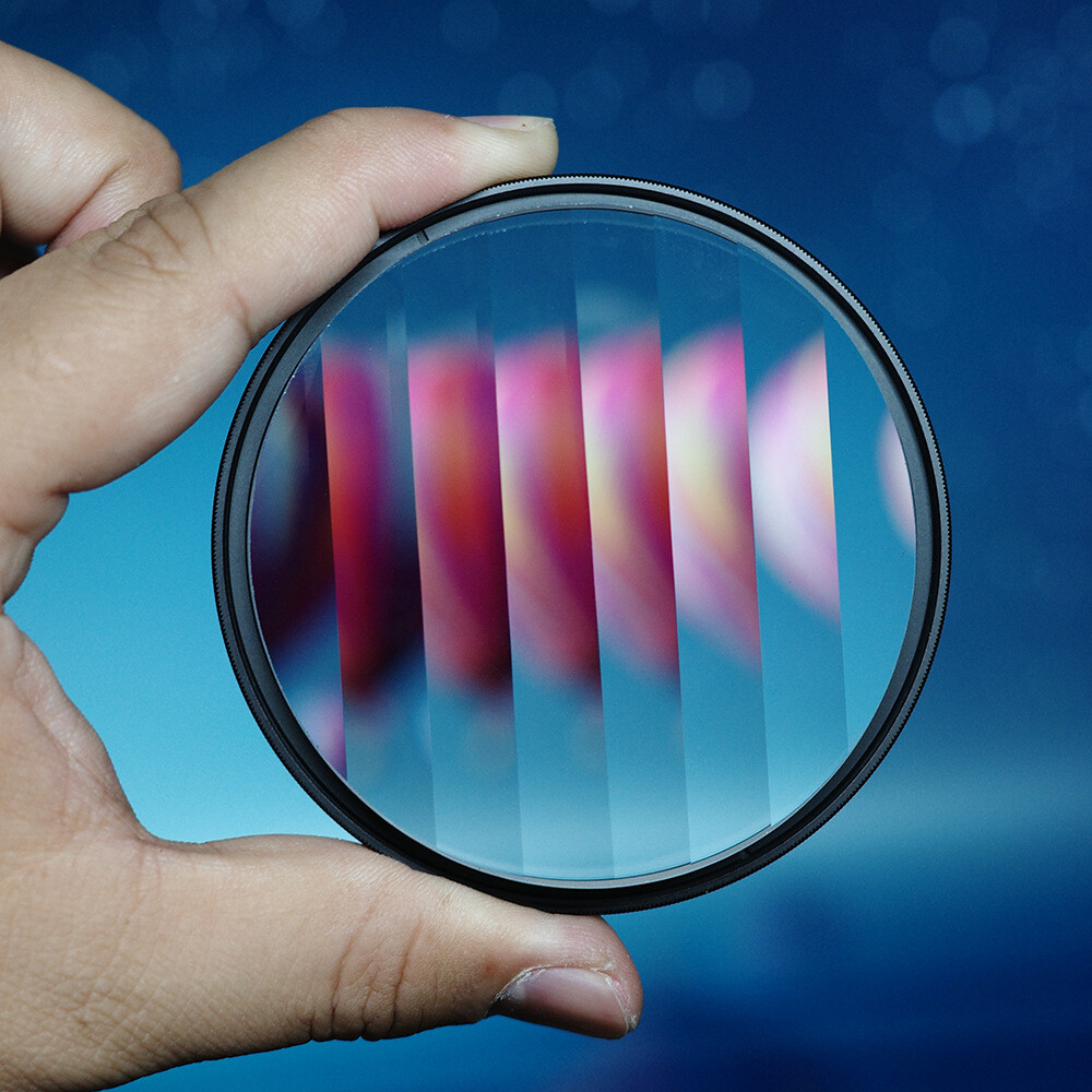 Linear Glass Prism Foreground Blur Repeated Special Effects Camera lens Filter