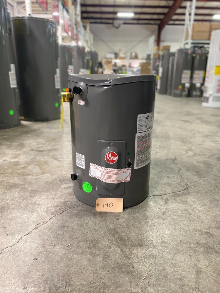 NEW Rheem 10 Gallon Point of Use Electric Water Heater. Item #140
