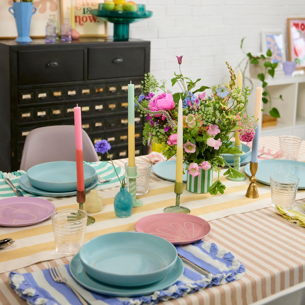 Tilly Ramsay X 12 Piece Dinnerware Set, Microwave/Dishwasher-Safe