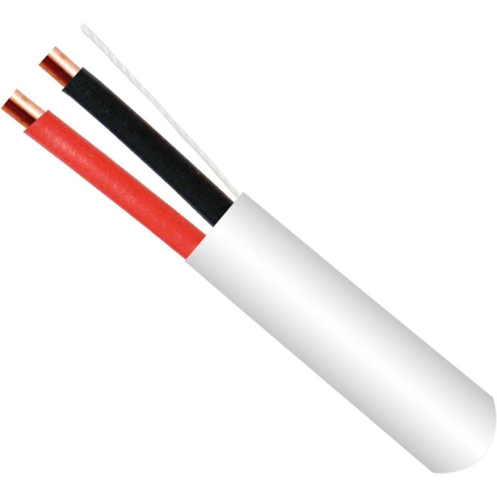 Vertical Cable 210-222SO/WH Alarm-Security Cable 22AWG 1000ft Pull Box White