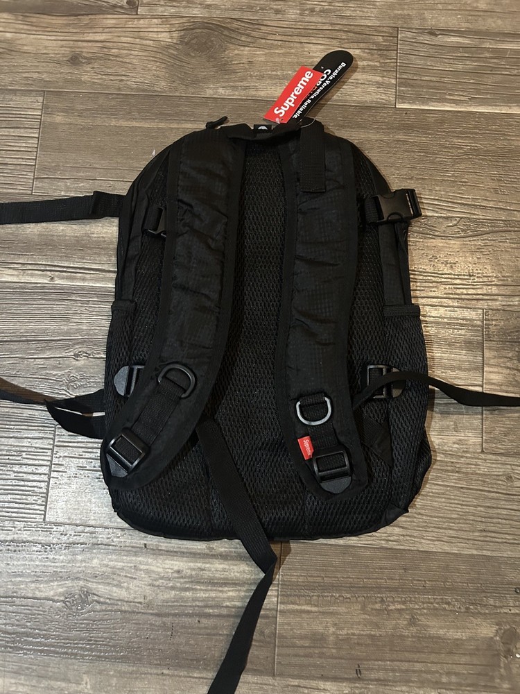 Supreme Black Full-Size Backpack Bag FW18