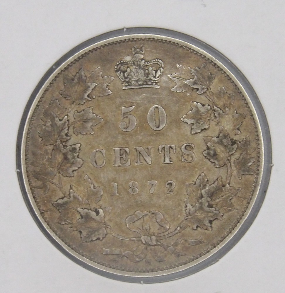 Canada 1872H 50 Cents