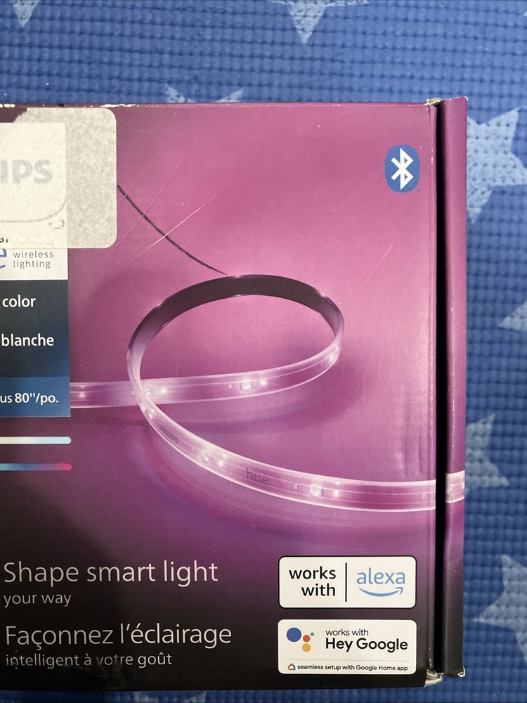Philips Hue Lightstrip Plus V4 2m Base Kit - Multicolor New
