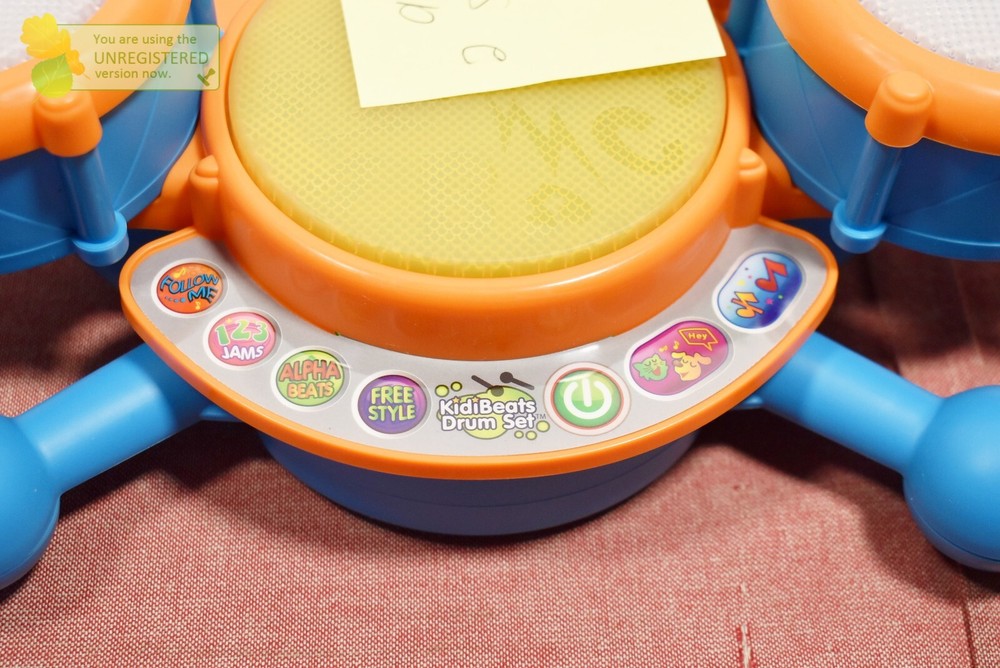 VTech KidiBeats Drum Set (Missing Drumsticks)