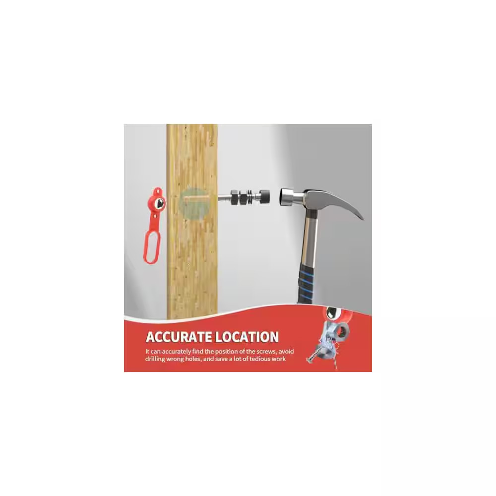 Magnetic Stud Finder 27 Lbs. Pulling Force Wall Scanner Detects Metal through Dr