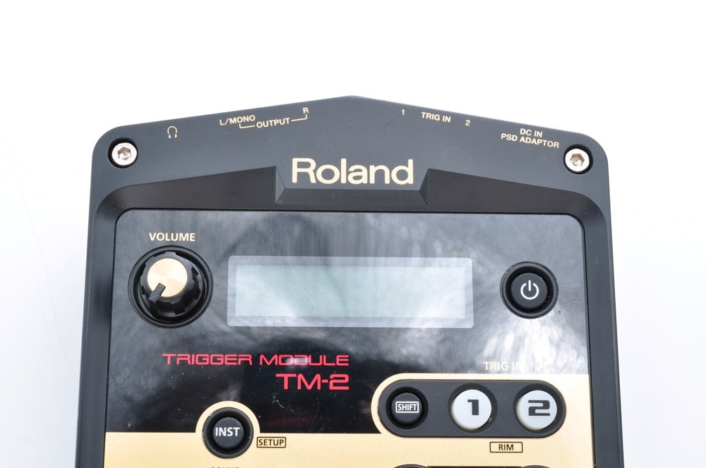 Roland TM-2 Drum Trigger Module 2017 w/Adapter Working A2I9874
