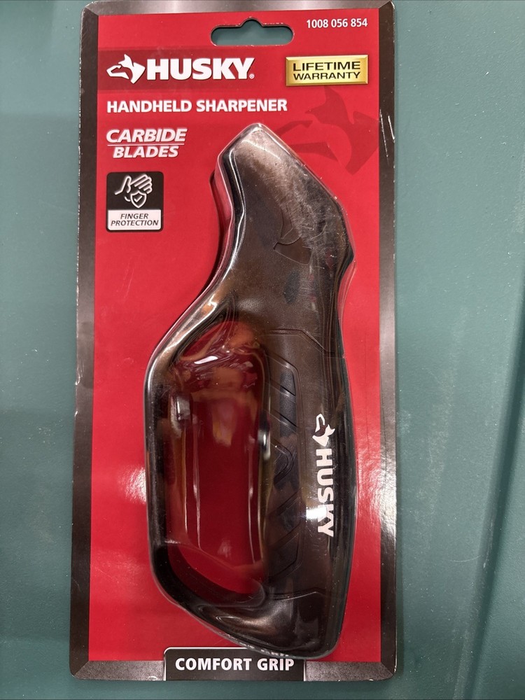 Husky Knife Sharpener Black New