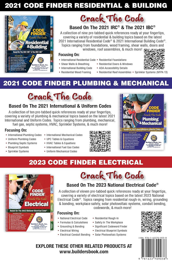 2021 International Residential Code (IRC) Fast Tabs