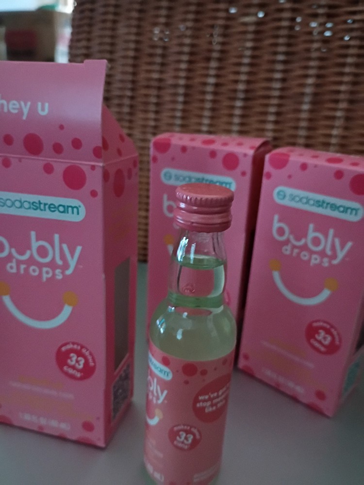 SodaStream - BUBLY GRAPEFRUIT DROPS - Grapefruit EXP 10/19/25 - 3 Pack