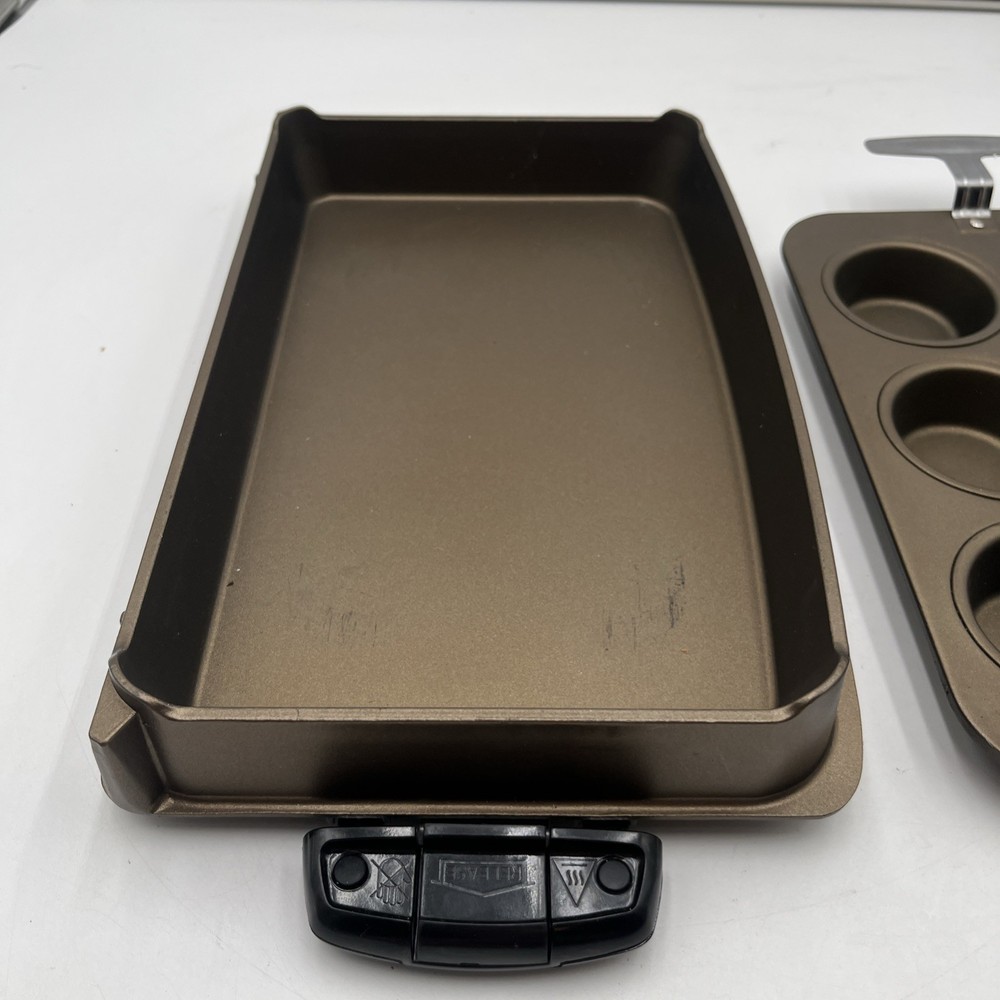 George Foreman Grill Replacement Griddle Plate Muffin Tin TSK-2623ET