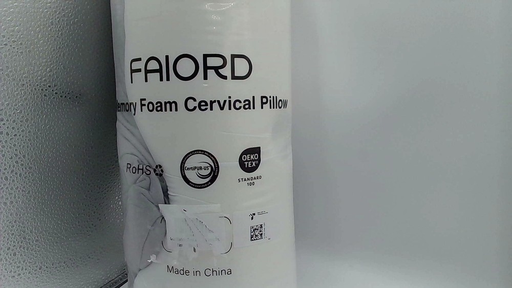 FAIORD White Memory Foam Cervical Pillow For Sleeping
