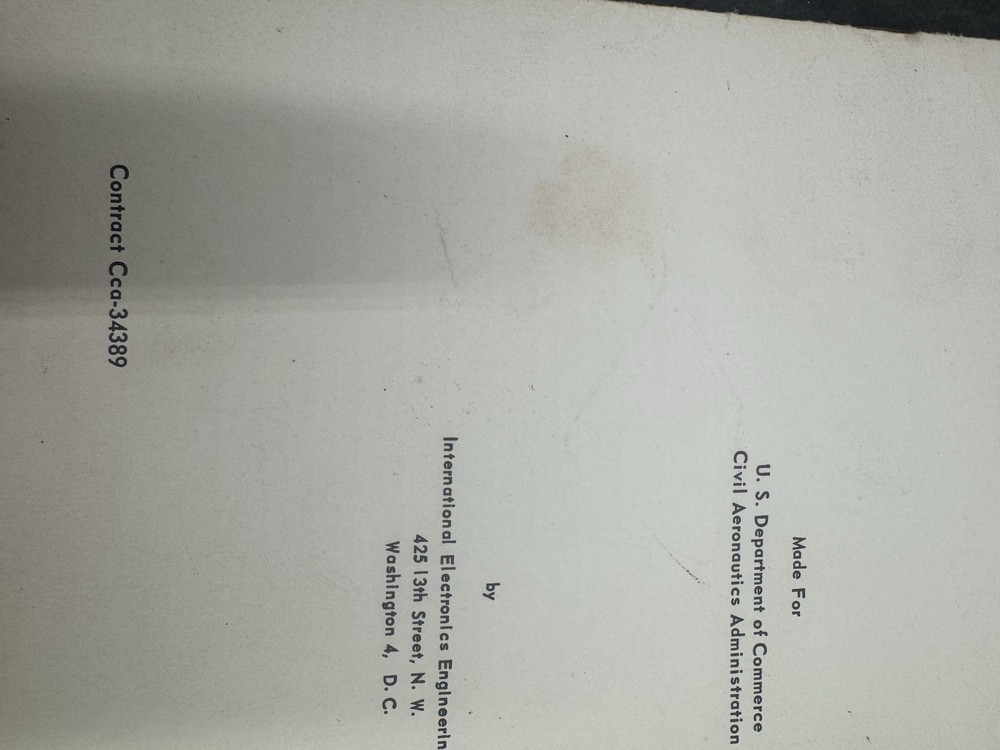 RECEIVER SELECTOR MIXING PANEL 4 CHANNEL TYPE CA-1792 INSTRUCTION BOOK