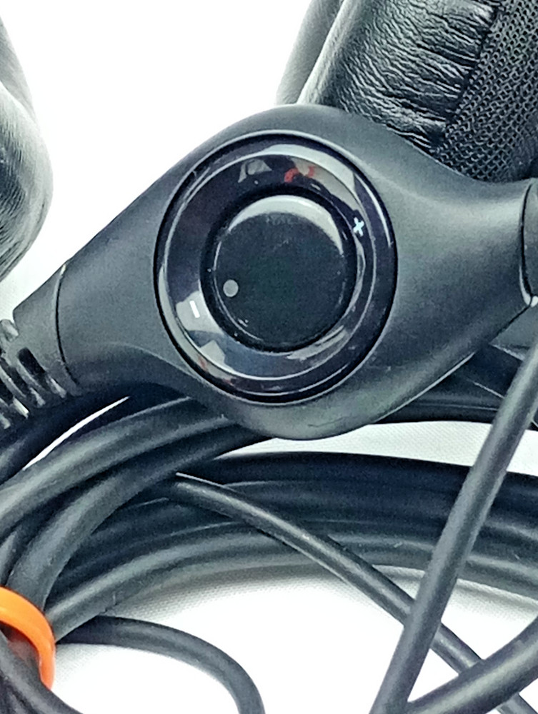 Logitech USB Wired Headset w/ Mic Inline Volume Control Black PC Laptop Tested