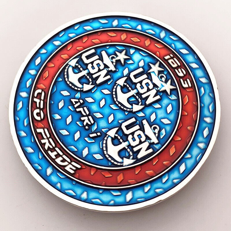 2pcs Pentagram Shield Commemorative Collection Captain America Challenge Coin