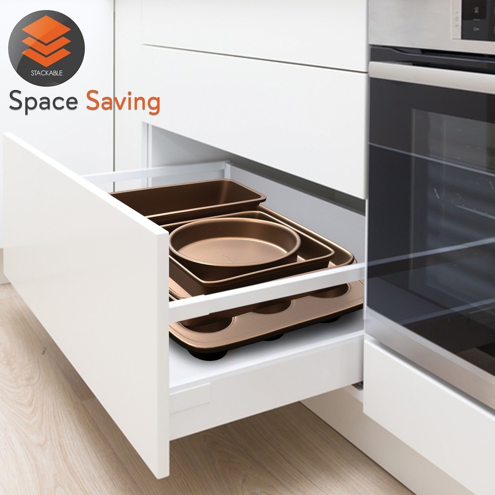 6-Piece Nonstick Kitchen Bakeware Set