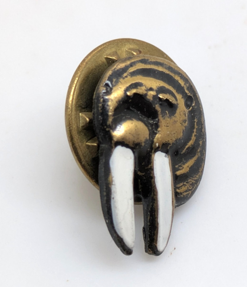 Tiny Walrus Head Lapel Pin