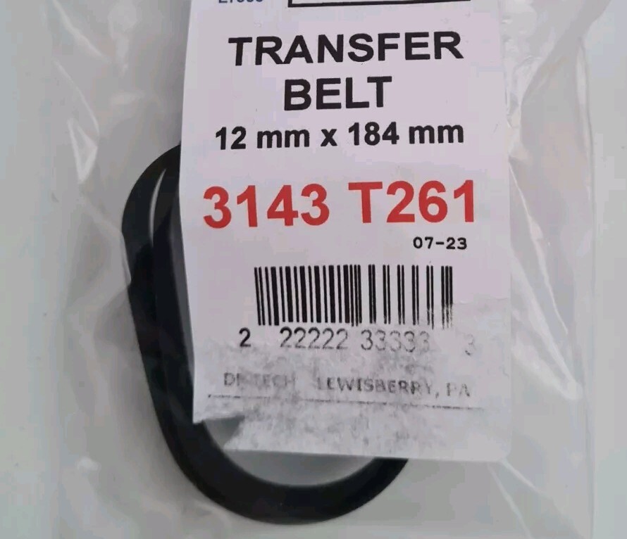 Glory GFR S80 Transfer Belt 2 Pcs