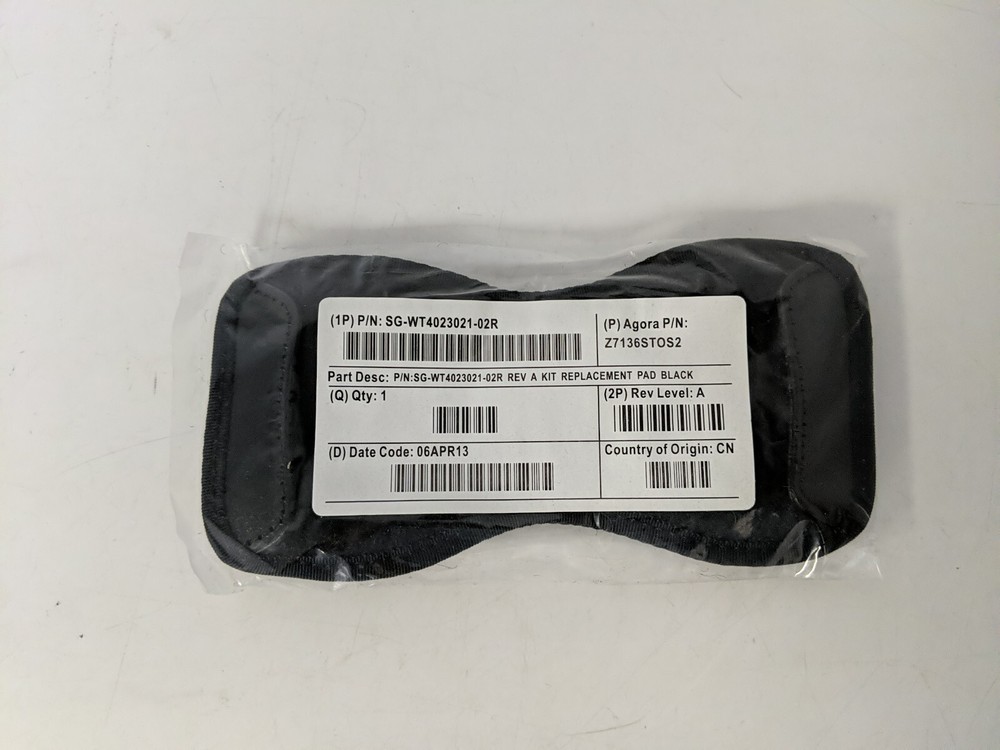 SG-WT2023021-02R KIT REPLACEMENT PAD BLACK