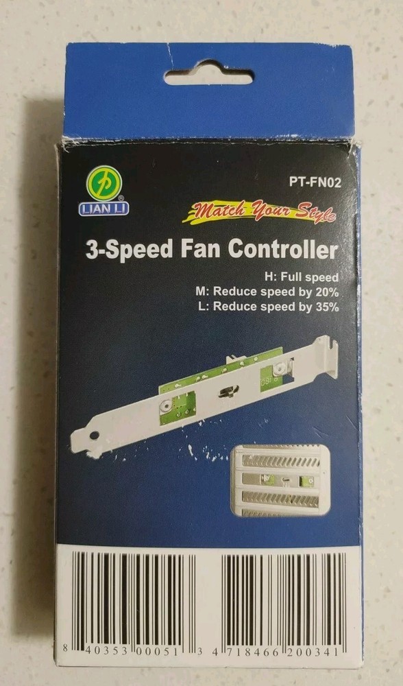 Lian-Li PT-FN02, 3 Speed Fan Controller