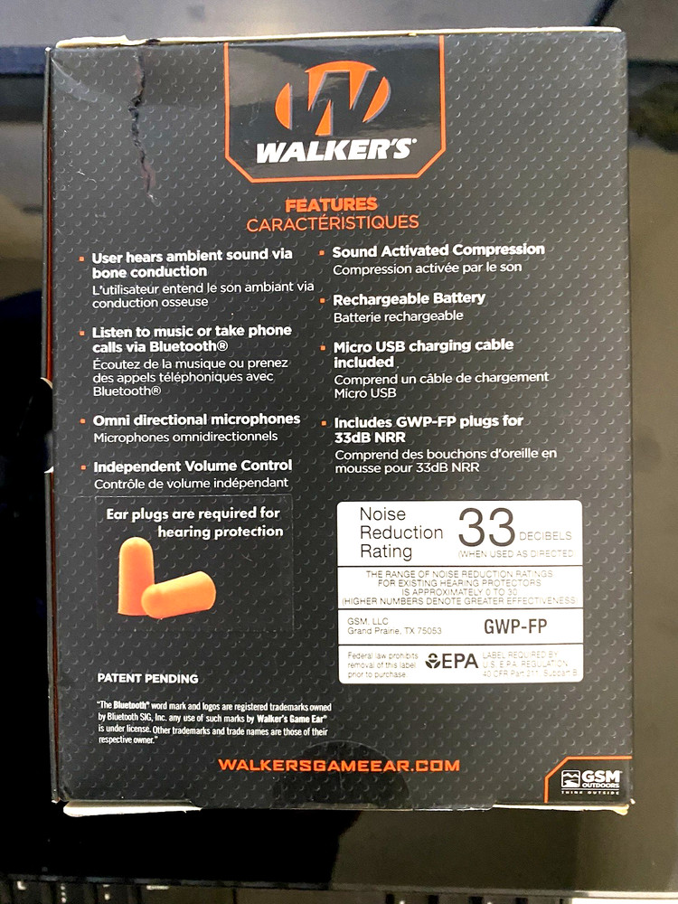 walker raptor bone conduction earbuds