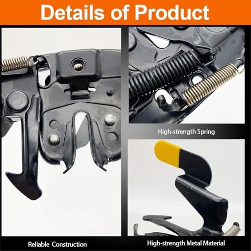 Front Hood Latch Assembly Compatible with 2013-2019 Sentra