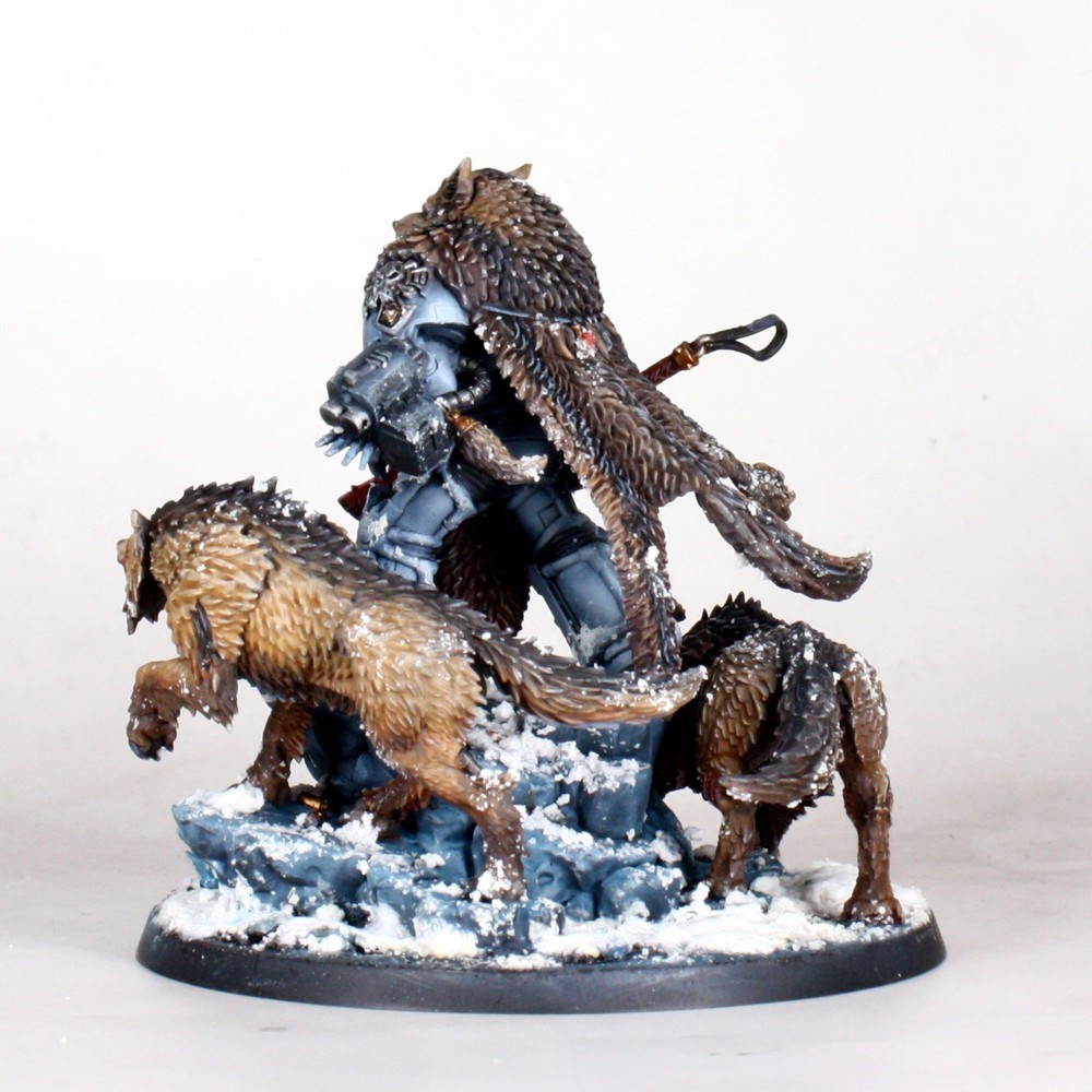 Warhammer 40k pro painted Logan Grimnar Space Wolves COMMISSION