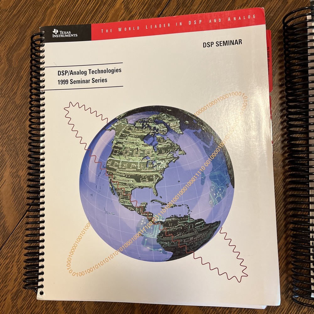 DSP Analog Technologies 1999 Seminar Series Coursebooks Set 2 Texas Instruments