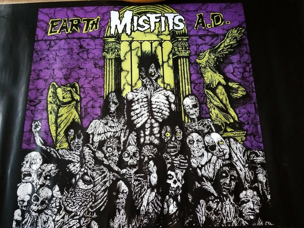 THE MISFITS EARTH A.D. POSTER 2002