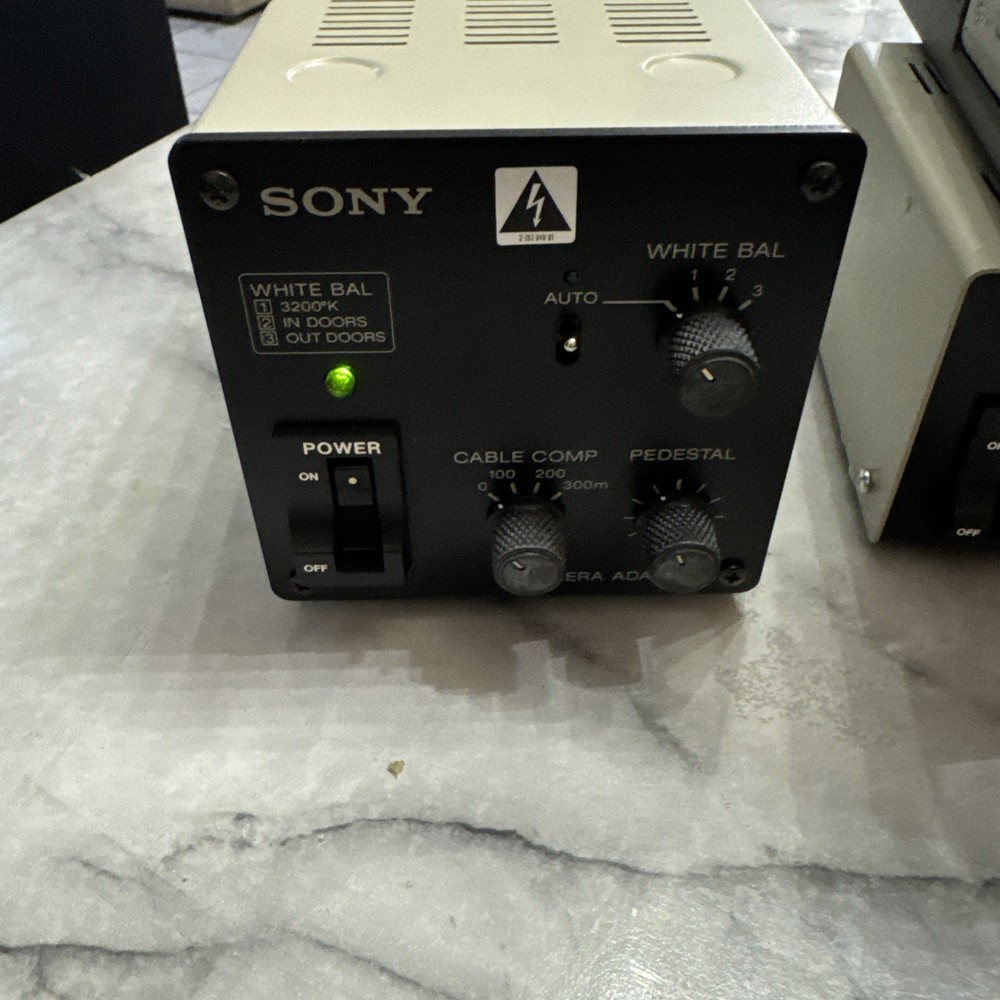 SONY Camera Adaptor & Adaptor Cam-D1 DXD-102 & DXC 101 Cameras Untested