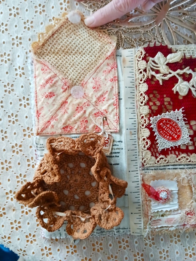 Handmade Sewing Roll/Huswif