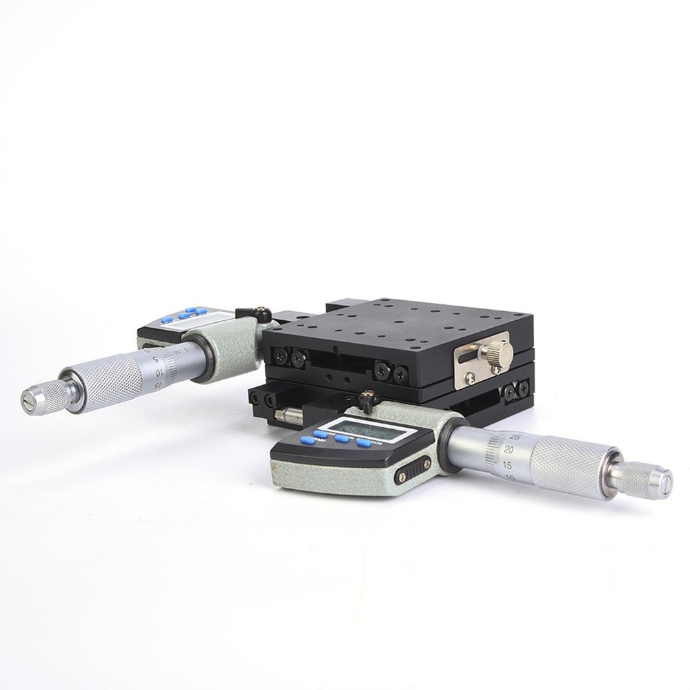 Micrometer Platform Digital 8x8cm 0.002mm Linear Stage Platform Accessory Part