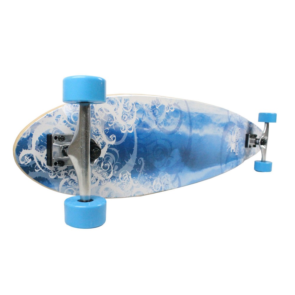 Krown Longboard Complete Pintail Tidal Wave 9" x 43"