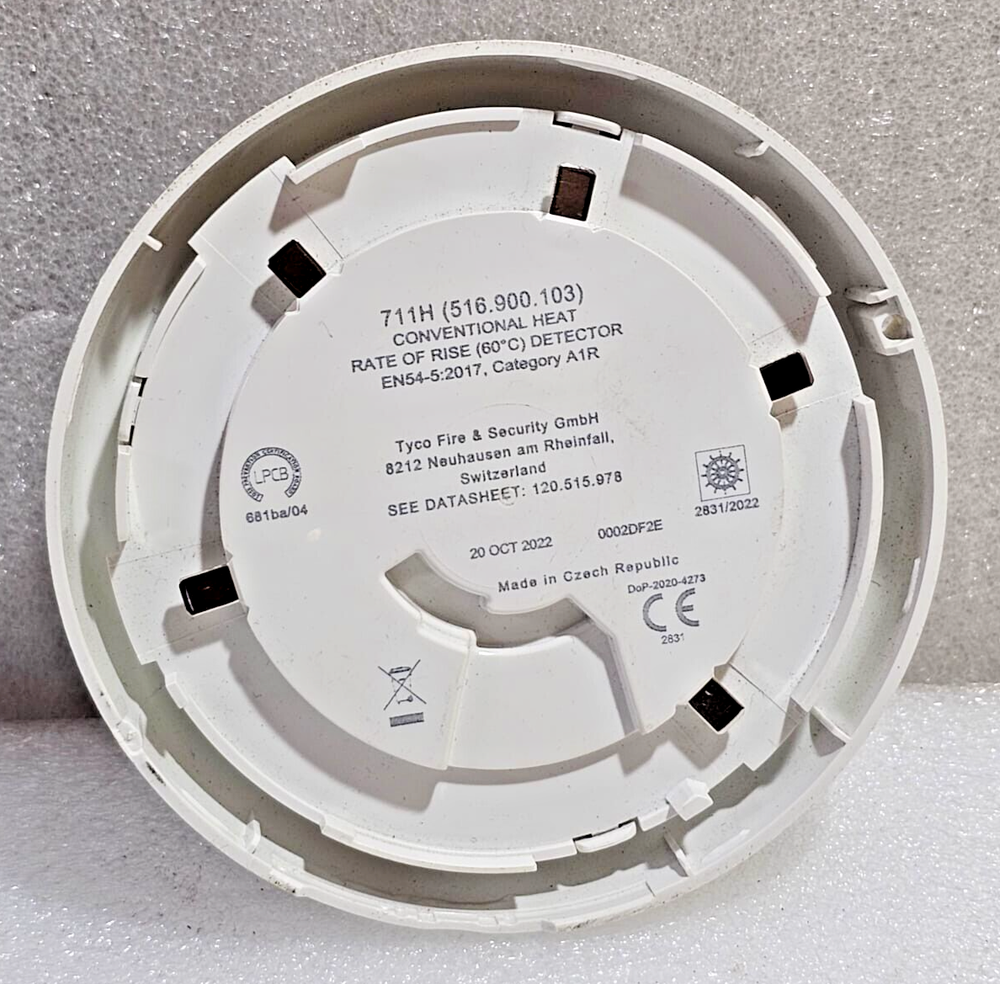 TYCO HEAT DETECTOR 711H 516.900.103