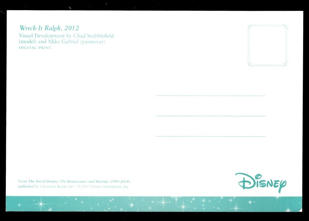 Disney Wreck-It Ralph Post Card - 7