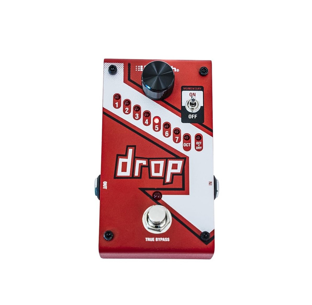 DigiTech DROP Compact Polyphonic Drop Tune Pitch-Shifter Pedal only