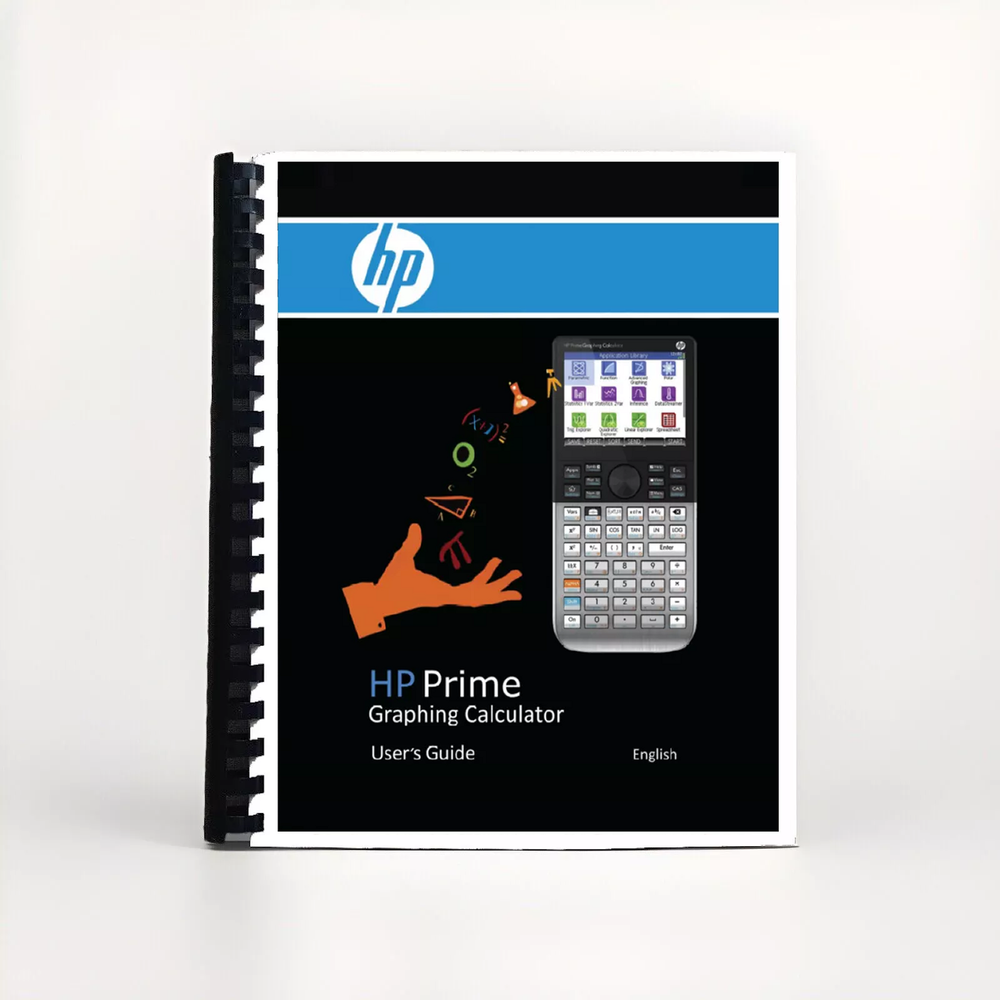 User's guide for Hewlett Packard HP Prime Manual