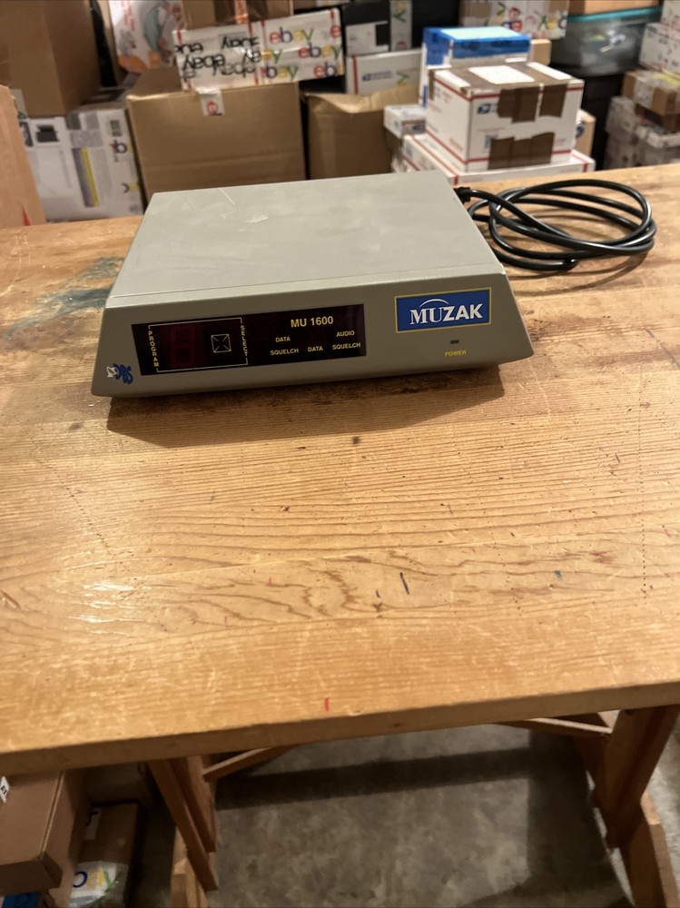 MUZAK MU1600 PACESETTER Tested & Working