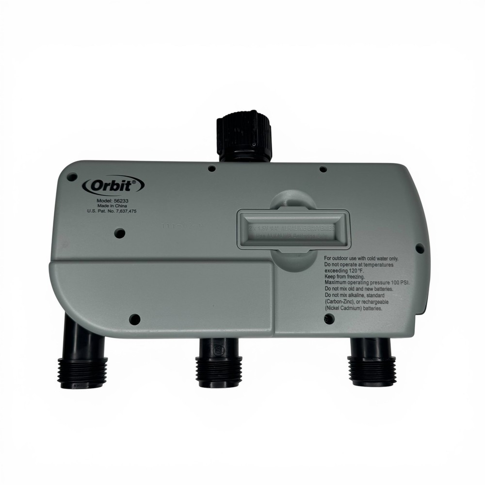 Orbit Digital 3 Outlet 2 Programmable Eco-Series Watering Timer Model 56233