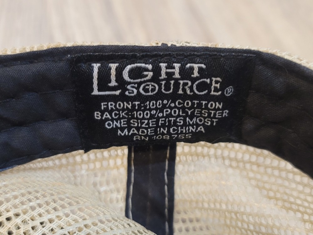 Stand Firm Adjustable Youth Baseball Cap Hat by Light Source
