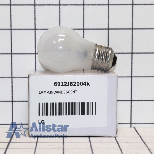 LG Refrigerator Light Bulb 6912JB2004K