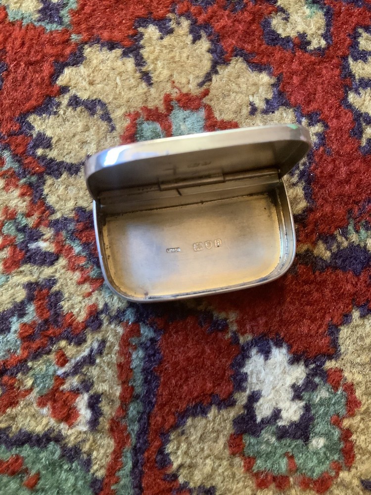 Sampson Mordan Hallmarked Solid Silver Match / Vesta Case 1896 Trick Opening