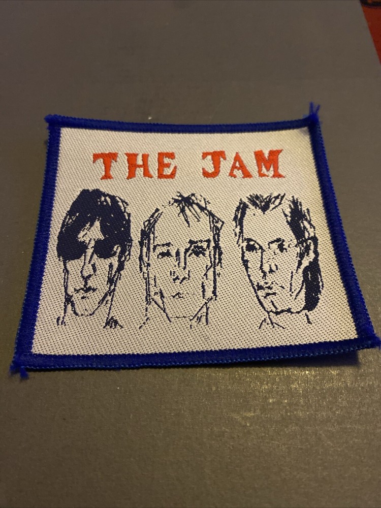 VTG THE JAM Band Woven Sew On Patch