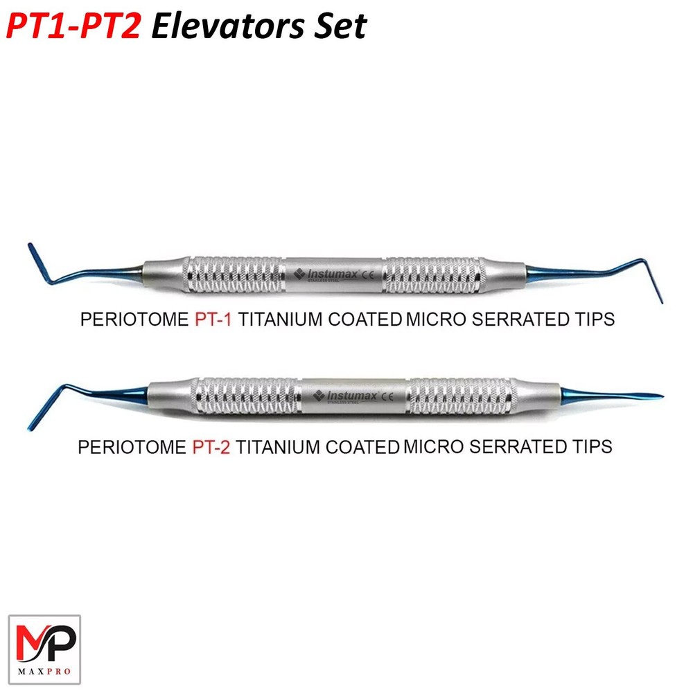 Root Extraction PDL Periotomes Luxating Elevators Cheek Retractors Bone Forceps