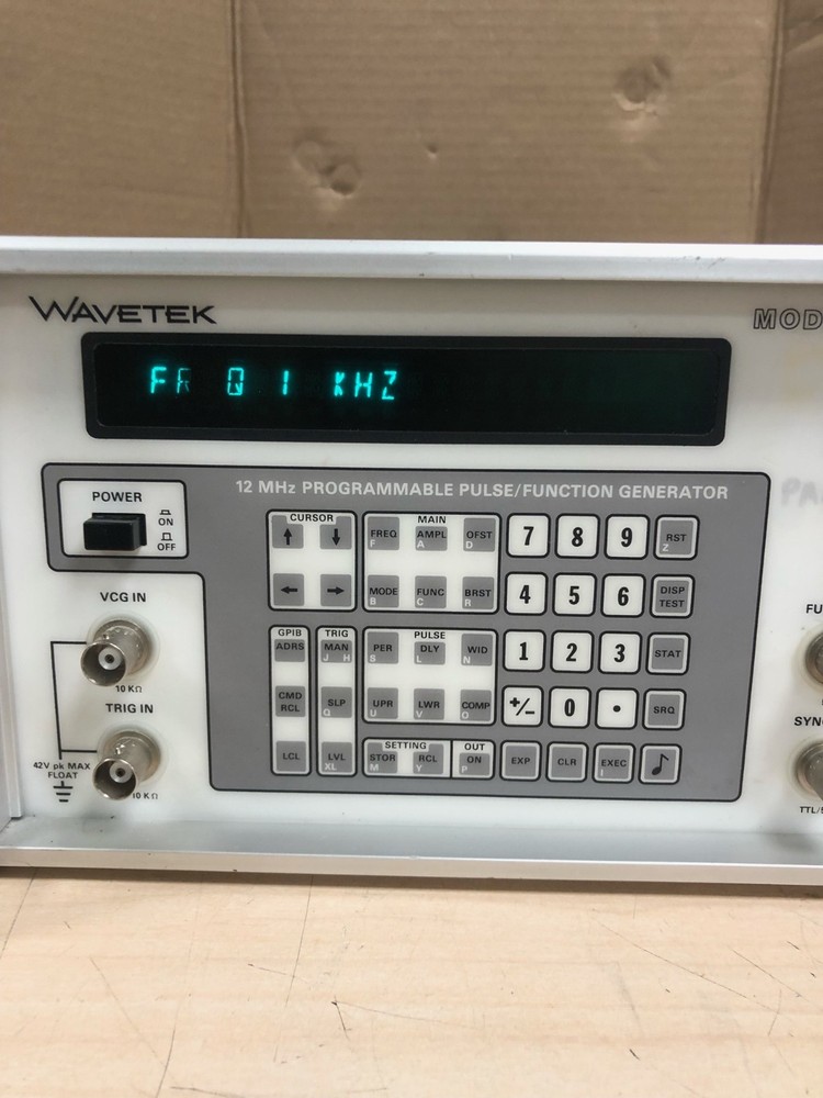Wavetek 271 Programmable Pulse/Function Generator (TESTED)