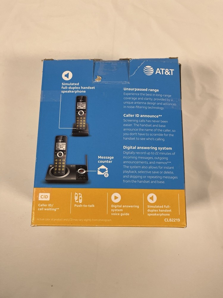 AT&T 2 Handset Answering System with Smart Call Blocker