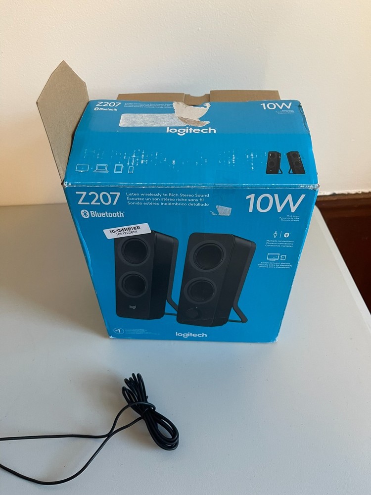 Logitech Z207 Bluetooth Speaker - Black