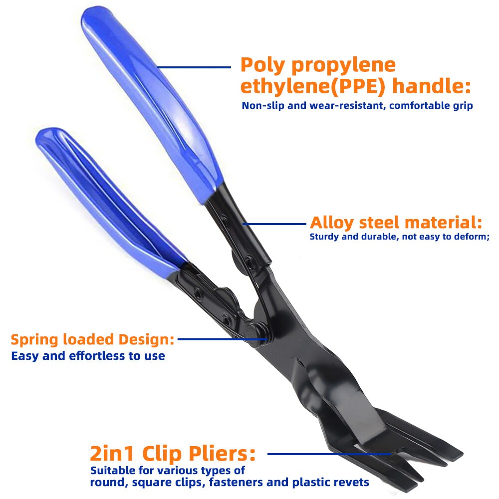 Auto Headlight Pliers Removal Tools Interior Clip Upholstery Disassembly Panel