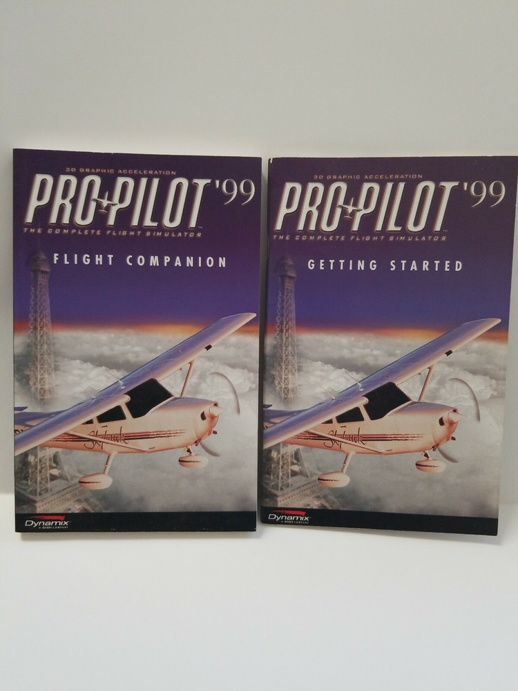 Propilot 1999 Flight Companion & Getting Started Books