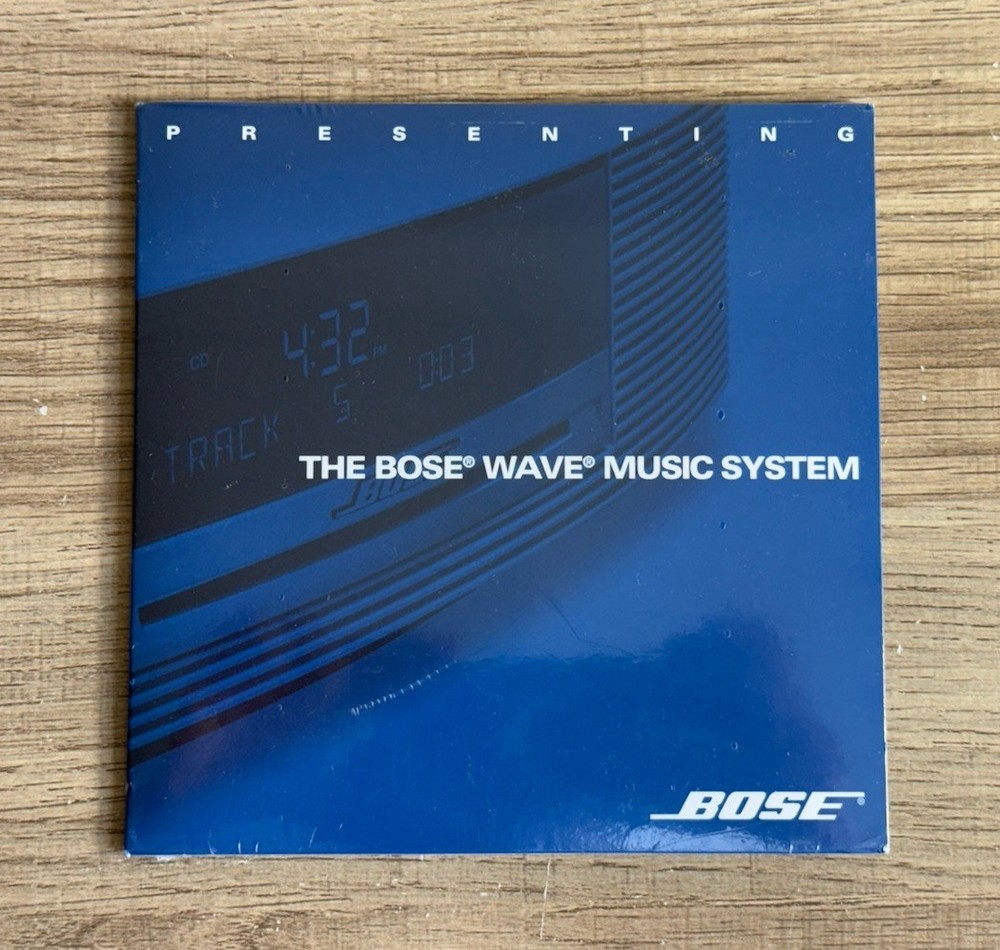 FACTORY SEALED BOSE Wave Music System Presenting Demo Disc CD